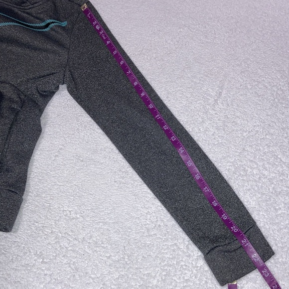 Nike drifit grey scuba hooded sweatshirt with light blue black swish medium - Picture 6 of 9